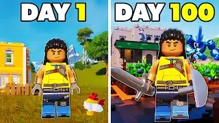 I Played 100 Days of Lego Fortnite