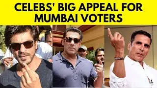 Mumbai Elections 2024 | Bollywood Celebs Make Big Appeal To Mumbai Voters | Lok Sabha Polls | N18V