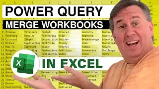 Excel Workbook Fusion: Combine Workbooks with Common Column - Episode 2216