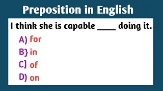 90% of English Speakers Will Fail This Simple Test - Preposition in English