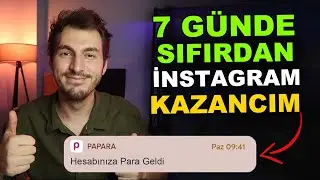 SIFIR HESAP AÇIP İNSTAGRAMDAN PARA KAZANMA