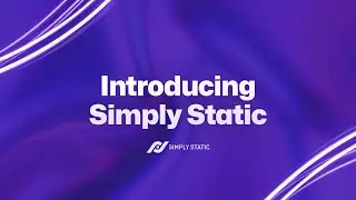 Introducing Simply Static