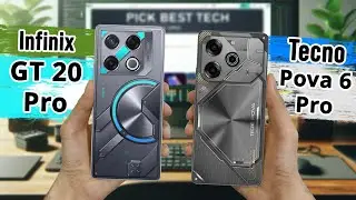 Infinix GT 20 Pro Vs Tecno Pova 6 Pro : Specs Comparison | Which One's Better?