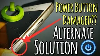 Power Button Damaged & Not Working Solution | Use Phone without Power Button | Hindi - हिंदी