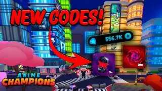 ALL CHESTS LOCATIONS + NEW CODES | GHOUL DISCTRICT | Anime Champions Simulator