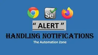 Handle Alerts | Selenium 4