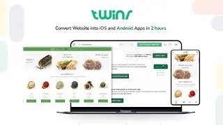 Discover Twinr - website to native mobile app