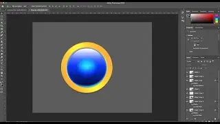 2D Game Graphic Design in Photoshop (Rocket's window Part 1)