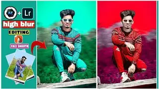 lightroom new style background colour change || 🔥 after focus background blur photo editing