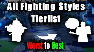 (AOPG) All Fighting Styles 📊Tierlist 📉Worst to Best📈 - A One Piece Game