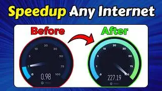 How to SPEED UP Your Internet! Boost Download Speed, Fix Lag