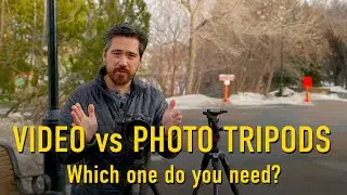 Video tripods and fluid heads vs photo tripods