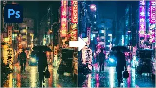 Create a Cyberpunk Photo Effect in Photoshop