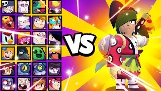 Kenji VS TÜM KARAKTERLER 📣 MEKANIN SAHİBİ GELDİ ! Brawl Stars