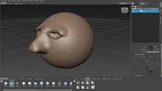 Mudbox - Begin Sculpting