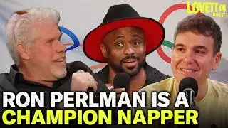 Ron Perlman & Wayne Brady Receive Gold Medals for Napping & Complaining About Music