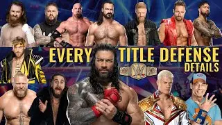 Every Roman Reigns' WWE Title Defense (2020-2024) Details