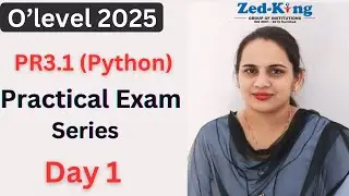 Olevel Python Practical 2025 | Python Practical Exam 2025 | Python Practical Questions | #python