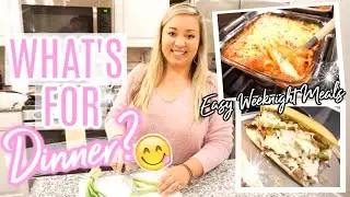 WHAT'S FOR DINNER | EASY WEEKNIGHT MEALS | JESSICA O'DONOHUE