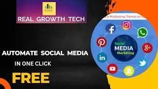 How To Automate  Your Social Media Accounts in One Click | FREE