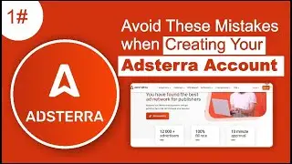 How To Create And verify Adsterra Account | Create Adsterra Account | adsterra full course | Sign up