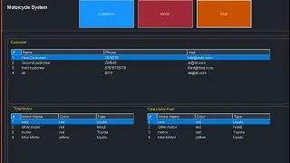 Full Project Rental Motorcycle Using C# and SQL Server