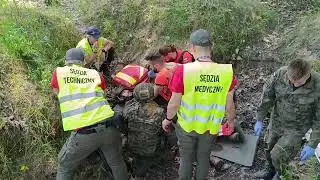 Regionalne Mistrzostwa w Ratownictwie Medycznym Lublin - poligon wojskowy