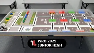 WRO 2021 Junior High - EV3 (Large Motor) "Solving Parked Car"