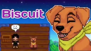 Biscuit the Puppy - NPC Mod - Stardew Valley 1.5.6