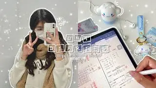 uni diaries🎧🖇️: computer science student, library, lots of studying!