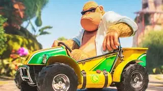 The Super Mario Bros. Movie Bonus Clip - “Wild Kart Rides In Donkey Kong Kingdom” (2023)