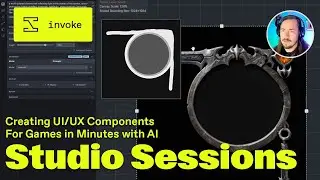 Create UI/UX Components for Games in Minutes with AI | Studio Sessions