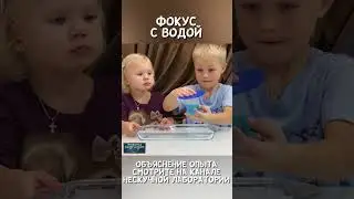 Почему вода не выливается из перевернутого стакана? 