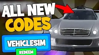 ALL VEHICLE SIMULATOR CODES! (September 2022) | ROBLOX Codes *SECRET/WORKING*