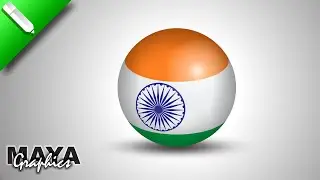 🚀 Unveiling the Spectacular 3D India Flag Logo! | Step by Step Coreldraw Tutorial