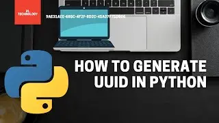 How to generate a UUID/GUID in python