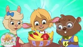 Apple Party - Zabezoo  | Funny Cartoons For Kids | Pop Teen Toons