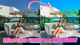COMO EDITAR FOTOS PARA INSTAGRAM GRATIS? 2022 ♡│Mirianny
