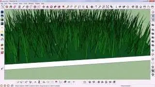How To Create realistic Grass in sketchup