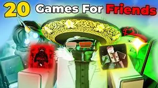 20 Best ROBLOX Games to Play with Friends!