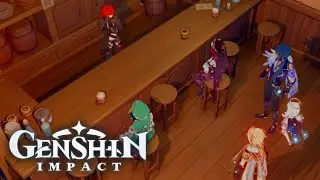 All Cutscenes Windblume Festival (Part 3) (Jp dub En Sub) Genshin Impact