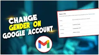 How to change gender on Google account | PIN TECH |