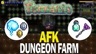 AFK Dungeon Mob Grinder | Ectoplasm, Money & Items Farm | Terraria Guide