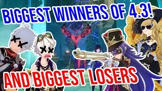 The Biggest WINNERS and Losers of Version 4.3. Genshin Impact