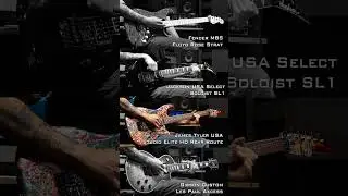 Fender vs Jackson vs James Tyler USA vs Gibson | Bon Jovi - Livin' On A Prayer