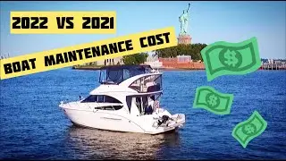 Boat Maintenance Cost Comparison 2022-2021