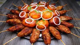 Самый вкусный Узбекский Люля Казан Кебаб! Скорее сохраняйте рецепт! Вкуснее люля-кебаб я не ела!