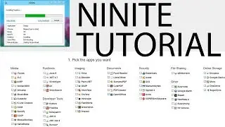 Fastest Way To Setup A New Computer Using Ninite | Install Software Fast On New Install Windows 10