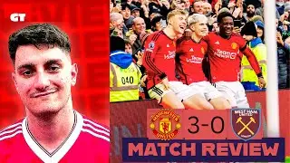 WE WON BUT LOST LICHA! GARNACHO BRACE! MANCHESTER UNITED 3 WEST HAM 0 MATCH REACTION