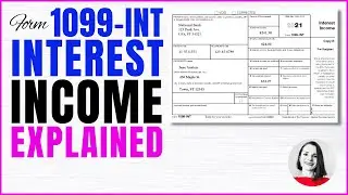 Tax Form 1099-INT Explained || Tax-Exempt vs. Taxable Interest